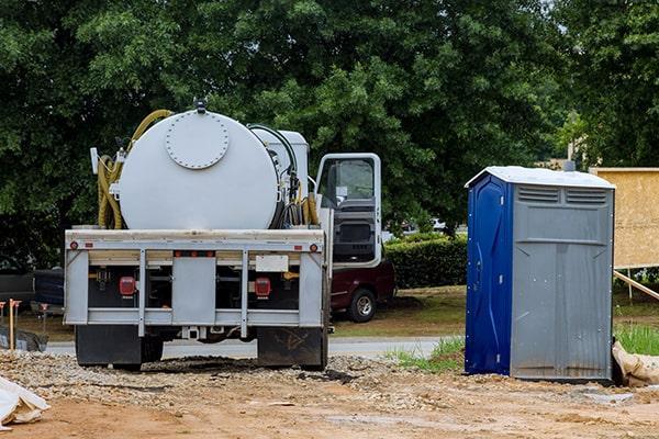 workers at Porta Potty Rental of Mansfield